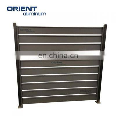 6063 Aluminium garden fencing privacy fencing