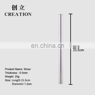 Factory Direct Reusable Metal Drinking Straws Stainless Steel photo-4