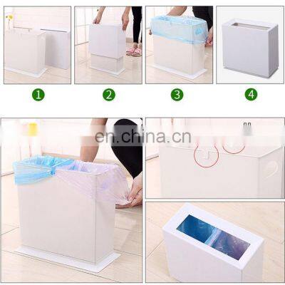 Уникальная мусорка для дома с открытой крышкой. Оптовая продажа. Пластиковая мусорка для кухни для внутреннего использования photo-3