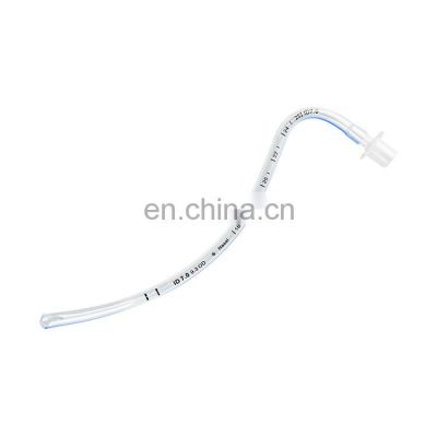 medical sterile preformed oral or nasal endotracheal tube with cuff or without cuff