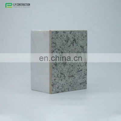 Eco-Friendly Insulated Waterproof Eps Exterior Wall Insulation Decorative Integrated Panel Board