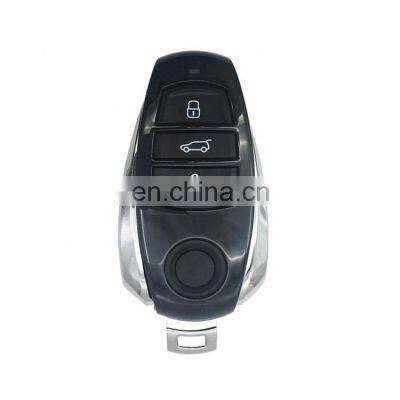 Keyless Go 3 Button Remote Car Smart Key Case Fob Cover Shell For Volkswagen VW Touareg 2011 - 2014