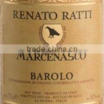 Oupusen 750 ml Barolo DOCG Marcenasco Italy Dry Red Wine photo-3