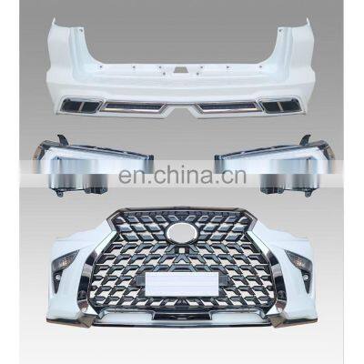 Front and Rear bumper assembly for Toyota 4Runner upgrade to Lexus GX style Body kit with headlight grill for 4 runner 2010-2020