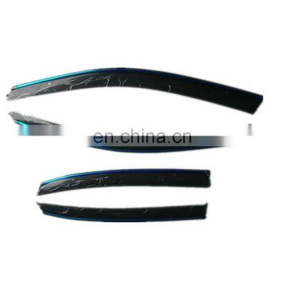 High Quality PC Material Injection Sun Visor Window Deflectors Wind Rain Shield Door Window Visor For Golf 7