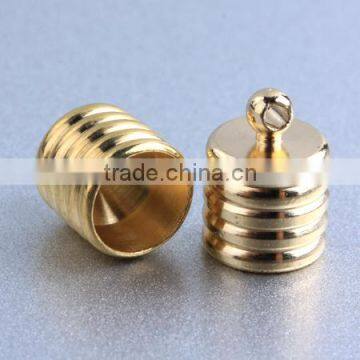 manufacture strong jewelry findings brass cord end