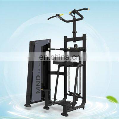 Strength Machine Hot Pin Load Strength Chest Press Dip/chin Assist MND-FH09 Professional Multifunctional photo-4