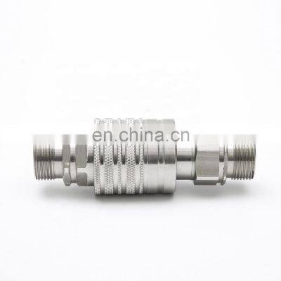 Double Shut-off Quick Couplings Push-pull Couplings for Agriculture and Panel Mounting