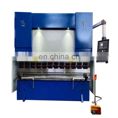 factory customized small press brake WC67K/Y-40T/1600mm E21 400kn new sheet metal bending machine