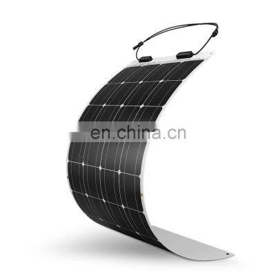 High Efficiency Mono PV module 100W 150W 200W 275W 300W 400W 500W 1000W Caravan RV Yacht Cabin Home Flexible Solar Panels