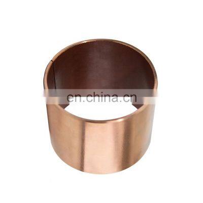 Manufacture Self-lubricating Machine Bushing Composed of Bronze Backing Bronze Powder and PTFE Inside With Excellent Performance