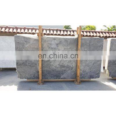 Highest Quality Selection Wholesale Dark Grey Polished Marble Slabs Made in Turkey Cem-P-38