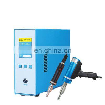 Industrial Lingke 35kHz 900w high quality digital type hand mini plastic welding machine ultrasonic welder equipment