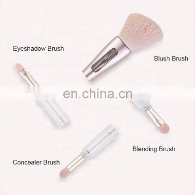 4 in 1 Makeup Brushes Set Luxury Multi Functional Makeup Brush Set
