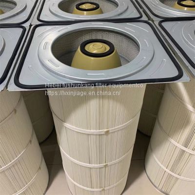 Laser cutting filter element of fume filter cartridge Toray PTFE coated filter element