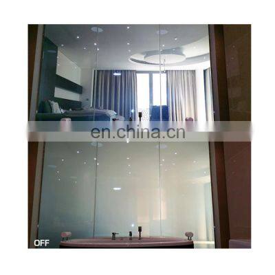 Custom Size Smart Film Switchable Window Tint Glass Shower Door Electric Privacy Tempered Glass photo-4