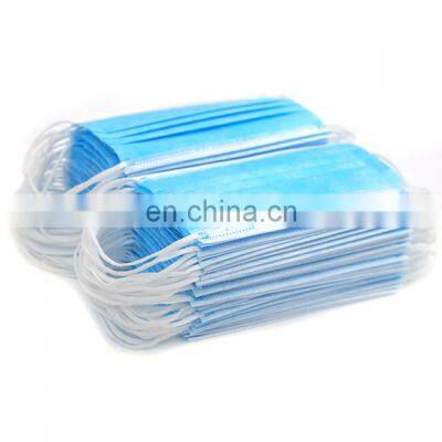 Wholesale factory  non medical facemask Non woven face mask 3 ply