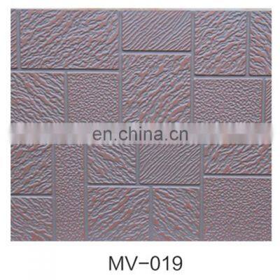 Low Cost Roofing Materials 0.5mm Steel Surface Insulated Interior PU Sandwich Roofing Panel