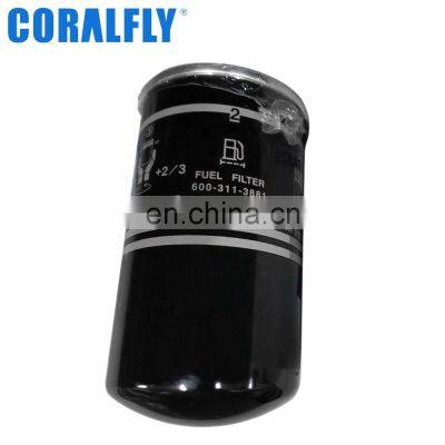 600-311-3870 for Excavator Engine Parts Diesel Fuel Filter 600-319-3881