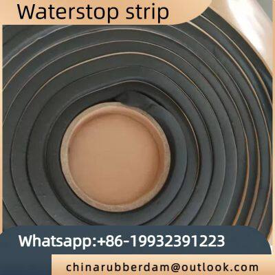 Steel edge rubber waterstop 651 type buried waterstop with back attached and external attached bridge, building, tunnel, national standard