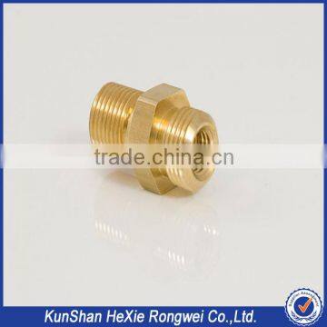 Precision Fabrication cnc lather turning brass spare parts / custom turning part