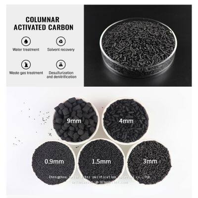 Kelin Factory Coal Active Carbon Columnar Cylindrically Water Treatment Air Purification Activated Carbon Manufacturer photo-3