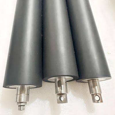 Pu EPDM Rubber Rollers for Digital Textile Flag Printer Fabric Printer Roller Feed Pinch Drive Roller photo-5