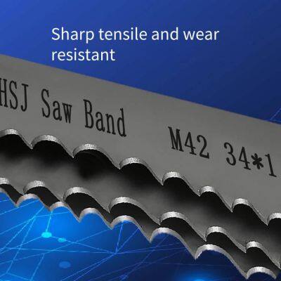 Bimetal Band Saw Blade for Metal Cutting Iron Pipes, 3920*34, for Band Sawing Machines, Direct Sales From Hubei