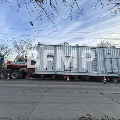 2MW Containerized HFO Gensets for 8MW-50MW Power Station
