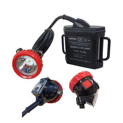 Atex 6ah 7000lux IP65 Mining Industrial Use Ex Proof LED cap lamp safety headlamp