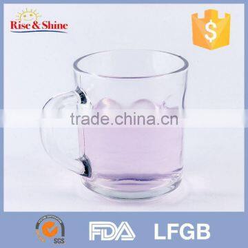 Wholesale Transparent glass cup coffee/wine cup