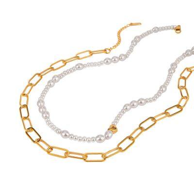 925 Sterling Silver Necklace With 18K Gold Plating & Cubic Zirconia