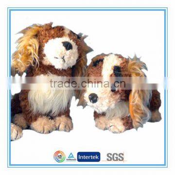 CE/ASTM standard custom cheap valentine plush dog with heart