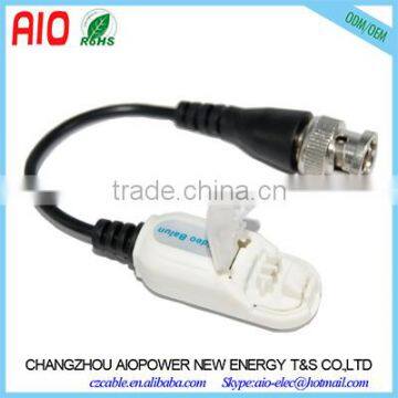 1 Port Passive Twisted Pair Video Balun Transceiver for CCTV Surveillance Cameras