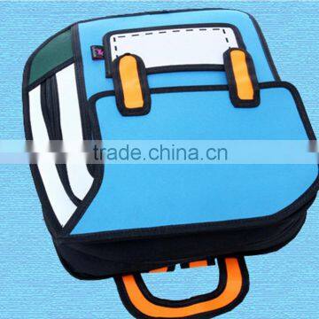 Best Selling 2015 3d School Bag Korean Bags Backpacks photo-3