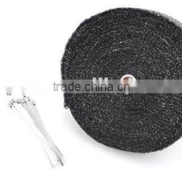 1" Wide x 100' Long Black Exhaust Wrap Heatshield Products