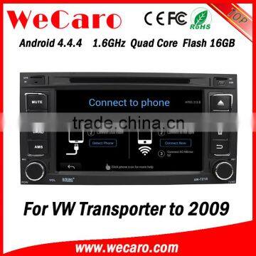 Wecaro WC-VU7006 Android 4.4.4 car multimedia system in dash for vw transporter t5 car dvd gps android bluetooth