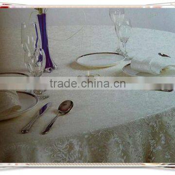 Upscale Hotel Dining Table Cloth Jacquard Table Cloth photo-2