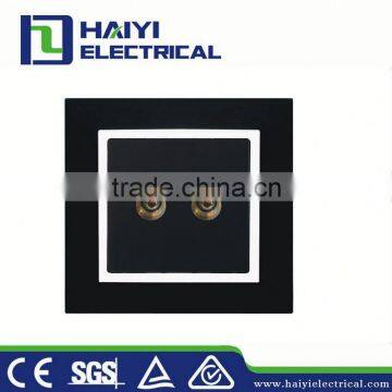 2 Gang Glass Tv Socket
