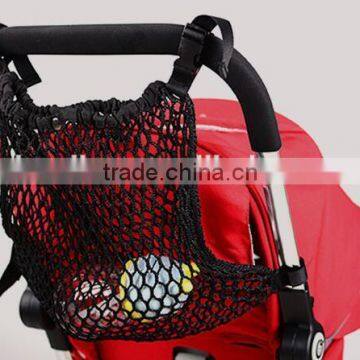 Stroller net bag diaper bag stroller net holder