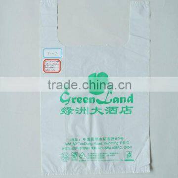 Cornstarch Customer Logo Vest Packing Bags