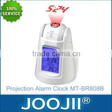 Projection pop-up digital alarm clock with bluetooth function