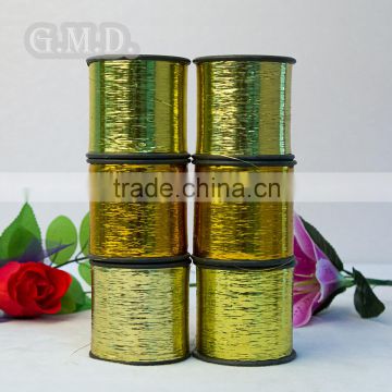 M Type Metallic Yarn In Golden Color