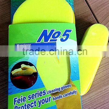 Household cleaning sponge gloves for kitchen