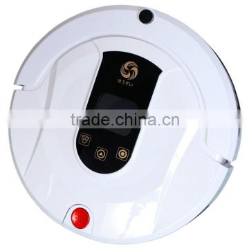 White Housekeeping Auto Recharge Robot Vacuum Cleaner