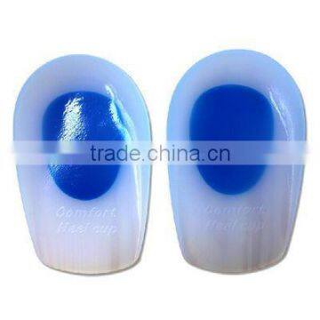 Hot sale gel shoe pad,gel insoles heel cushion,pu gel pad for heel KS C 39