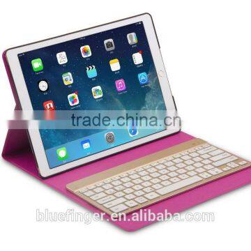 High Quality PU Leather Case With Bluetooth Keyboard For IPad Pro