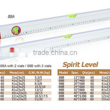 Cast Aluminum Spirit, measuring spirit level, magnetic spirit level