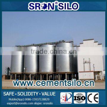 Steel Cement Silo with Silo Conveyer System for Sale