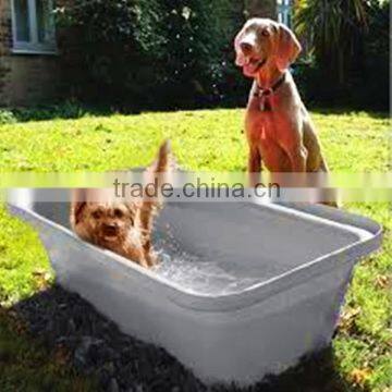 Custom abs anti slip large Plastic dog swimming pool